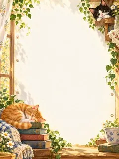 Cozy Cat Club — original ANIMAIL letters artwork