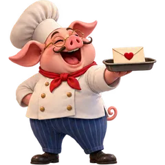 Chef Truffles — original ANIMAIL animations artwork