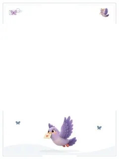 Dottie’s Flying Post — original ANIMAIL letters artwork