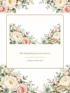 The Beginning of Forever — original ANIMAIL ecards artwork