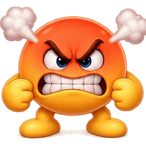 Comic Grump — original ANIMAIL stickers artwork