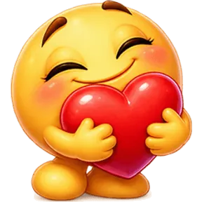 A Big Heart — original ANIMAIL stickers artwork