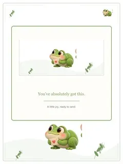 You’ve Got This — original ANIMAIL ecards artwork