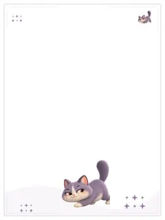 Mochi’s Moon Mail — original ANIMAIL letters artwork