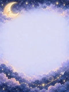 Moonlit Wishes — original ANIMAIL letters artwork