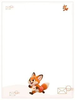 Pip’s Special Delivery — original ANIMAIL letters artwork