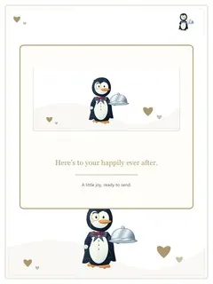Happily Ever After — original ANIMAIL ecards artwork